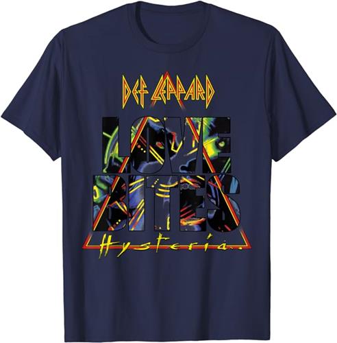 Def Leppard - Love Bites Hysteria T-Shirt : Amazon Product Link | CFF Radio