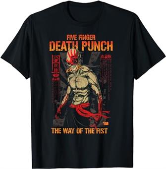 Five Finger Death Punch - The Way Of The Fist T-Shirt : Amazon Product Link | CFF Radio