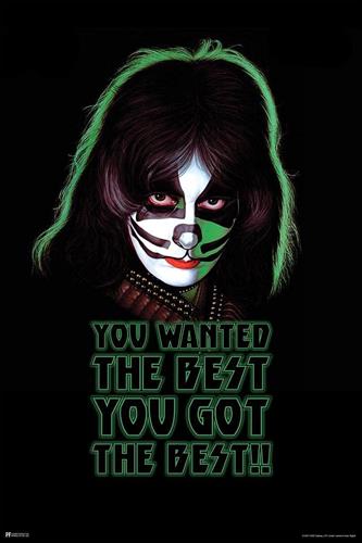 Kiss Poster Catman Peter Criss Solo Album You Wanted the Best You Got the Best (Art Print Poster 16x24) : Amazon Product Link | CFF Radio